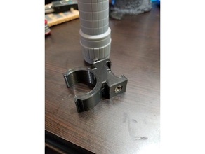 glock flash light mount sport & outdoors flashlight 17 picatinny rail 3d print model - Mito3D