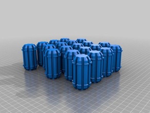 connectors walls - infinity 3d printing 3d print model - Mito3D
