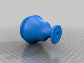 simple goblet containers 3d print model - Mito3D