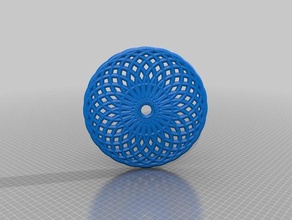 reign circles math art 3d print model - Mito3D