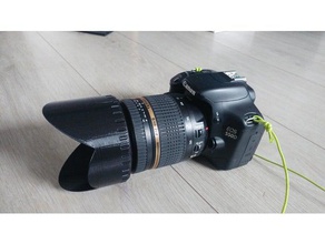 tamron 17-50mm b0005 tulip lens hood 72mm Kamera Gegenlichtblende 3d print model - Mito3D