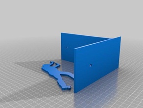 bookend 3d printing self supporting book 3d print model - Mito3D
