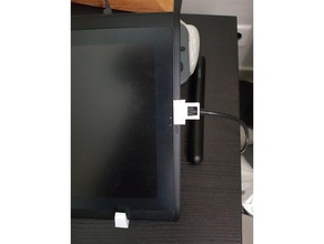wacom studio pro 13 power cable safeguard tablet studiopro 3d print model - Mito3D