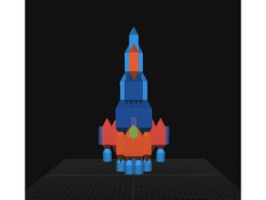 universo de hierro látigo modelos nave batalla la ciencia ficción espacio 3d print model - Mito3D