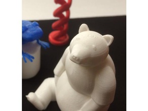 big bear La impresión en 3d 3d print model - Mito3D