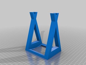 soporte filamento 3d printer accessories abs filament holder spool pla support xyz da vinci jr 3d print model - Mito3D