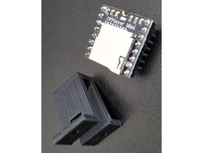 dfplayer bracket electronics 3d print model - Mito3D