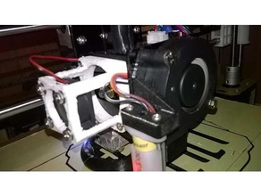 yaef yet another extruder fan support 3d printer accessories anet a8 mods parts 3d print model - Mito3D