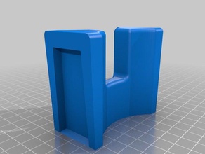 mazda 6 2nd gen cupholder divisor peças de substituição 3d print model - Mito3D