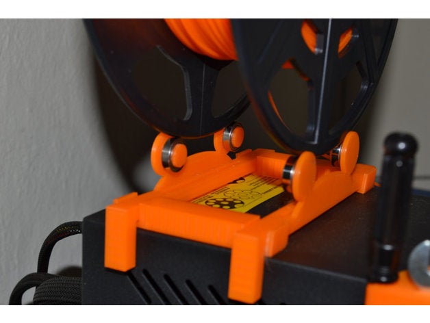 filamet halter cr 10 3d printer accessories cr-10 creality filament holder spool 3D print model - Mito3D