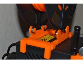 filamet halter cr 10 3d printer accessories cr-10 creality filament holder spool 3d print model - Mito3D