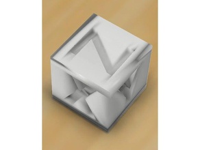customizable calibration cube 3d printing customisable customizer 3d print model - Mito3D