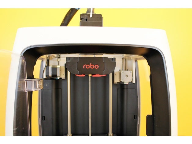 robo c2 r2 precisión el flujo de aire del ventilador conducto accesorio Impresora 3d accesorios refrigeración fanduct robo3d roboc2 robor2 en 3D print model - Mito3D