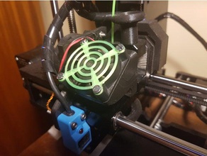 40mm fan cover 3d printer parts 3d print model - Mito3D