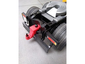 bruder attelage camion vers remorque voiture ou tracteur La impresión en 3d 3d print model - Mito3D