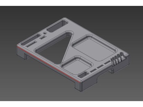 cr-10 controllo casella di strumento caddy Stampante 3d accessori 3d print model - Mito3D