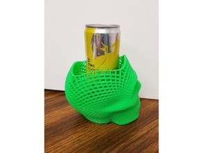 skull bull containers can cozy cup holder human pencil pratical red creation skulls useful wire wireframe 3d print model - Mito3D
