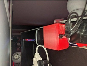 rgb led controller scatola di montaggio Stampante 3d accessori i le luci striscia 3d print model - Mito3D