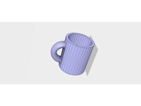 tasse à café ménage 3d print model - Mito3D