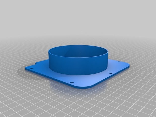 anycubic fotones de la parte superior del ventilador ventilación montaje Impresora 3d accesorios 3D print model - Mito3D