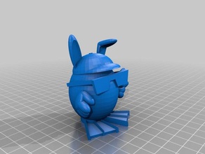 easter bun 3d printing 3d print model - Mito3D