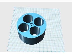 magnet motor rotor cylinder engineering 3d print model - Mito3D