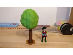 playmobil Baum Spielzeug & game Zubehör 3d print model - Mito3D