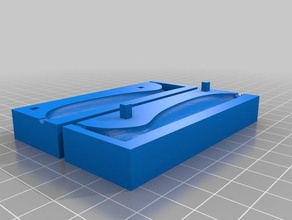 fishing lure mold sport & outdoors 3d print model - Mito3D