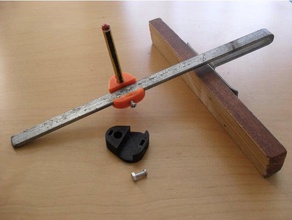 pencil adapter circular saw rip fence hand tools openscad 3d print model - Mito3D