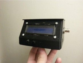 Display lcd 16x2 caso eletrônica arduino de montagem 3d print model - Mito3D