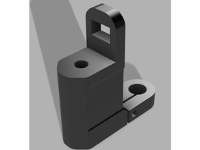 hypercube long z shaft clamp 3d printer parts 3d print model - Mito3D
