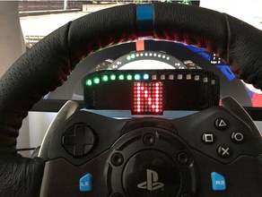 sim racing dash revs gear video games 3d print model - Mito3D