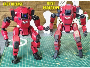 titan bt 7274 modelo de robots mech mecha monarca el robot titanfall 2 juguete 3d print model - Mito3D