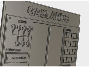 gaslands dashboard toy & game accessories war 3d print model - Mito3D