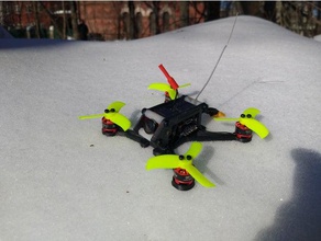 quadcopter bulavka hobby micro mini fpv marco racing 3d print model - Mito3D