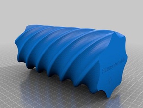 vase - filamentworld art 3d filament d'impression de l'impression solide monde 3d print model - Mito3D