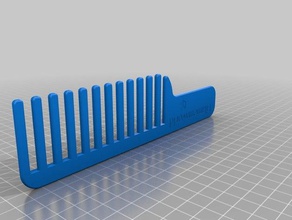 kamm - filamentworld de la mode filament cheveux d'impression test monde 3d print model - Mito3D