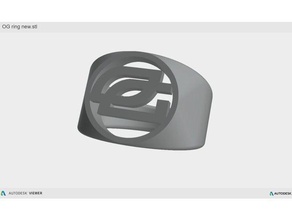 ottica gaming anello anelli 3d print model - Mito3D