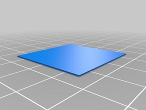 base do cubo calibragem Las impresoras 3d 3d print model - Mito3D