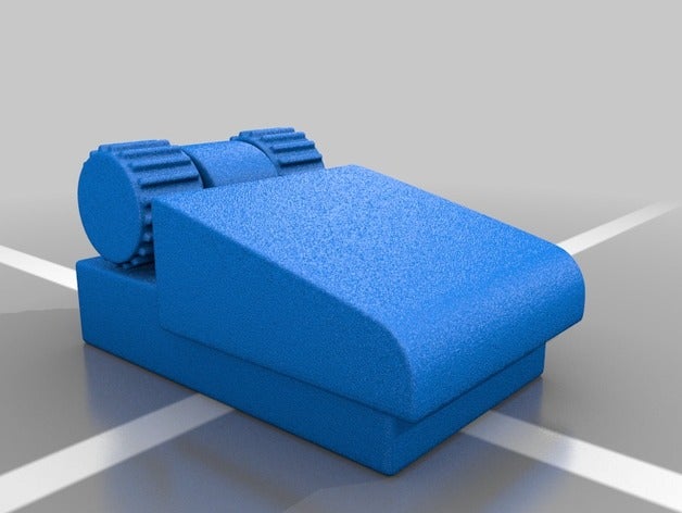 rollie caja de pedal la música amp guitarra 3D print model - Mito3D