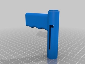 mini toy gun diy spring loaded 3d print model - Mito3D