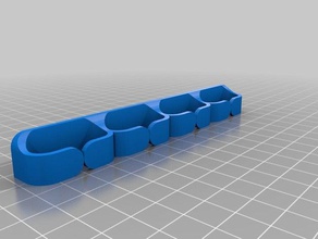 rubber band holder organization 3d print model - Mito3D