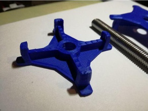 minimalista endurecido filamento del cubo carrete varilla roscada sin rodamiento Impresora 3d accesorios 3d print model - Mito3D