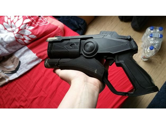 misericórdia arma de vitória alada pele adereços cosplay overwatch 3D print model - Mito3D