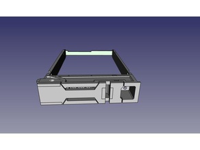 hdd caddy hp proliant microserver g7 computador 3d print model - Mito3D