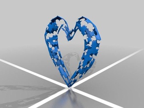 veroni kalp moda blender iyi bakıyor güzel 3d print model - Mito3D