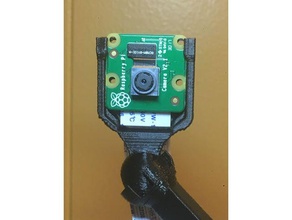 raspberry pi camera arm square - no screws 3d printer accessories 3d print model - Mito3D