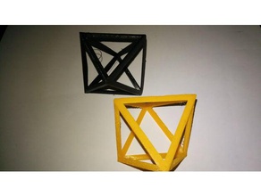 platon octa dre art bricoloup platonic solid solids 3d print model - Mito3D