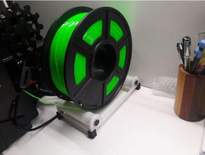 universal-filament-Schreibtisch-Halter 3d Drucker Zubehör filament Halter 3d print model - Mito3D