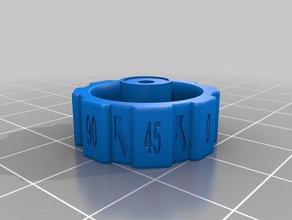 assorted thumbwheels 3d printer parts anet a8 bed level thumb wheel 3d print model - Mito3D